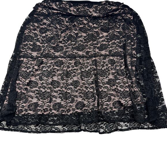 S.L. Fashions Formal Dressy Evening Gown Maxi Dress Lace Skirt Women's Size 14W - Picture 4 of 12